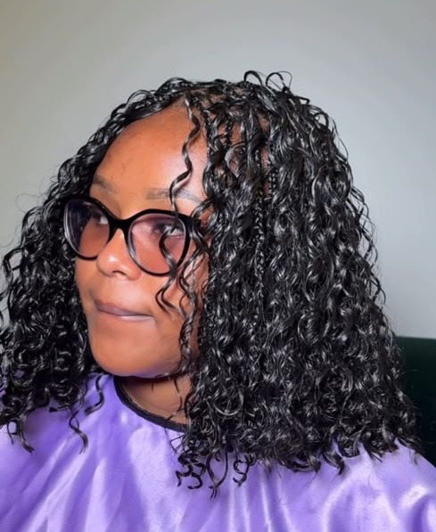 Short Boho Braids